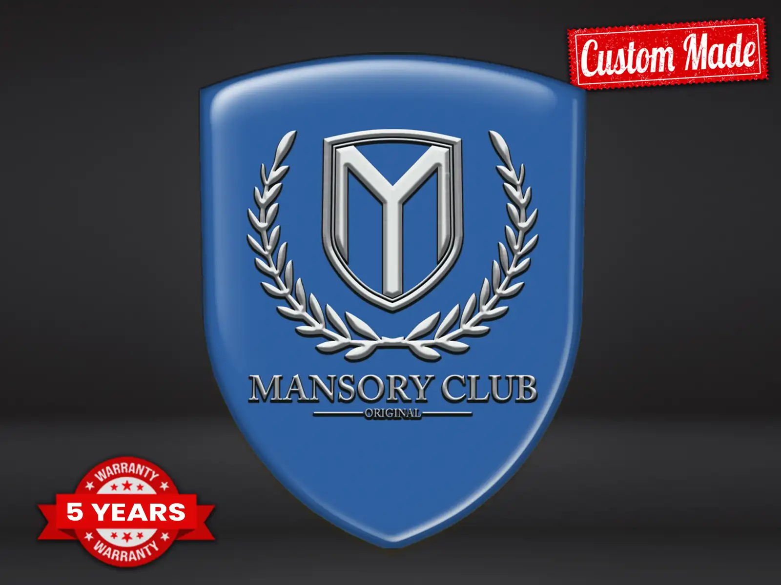 Mansory Vinyl Logosticker Robust Universal Hochwertig